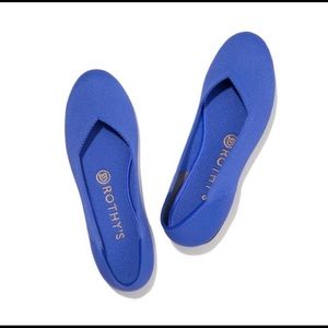 Cornflower blue rothys size 7.5